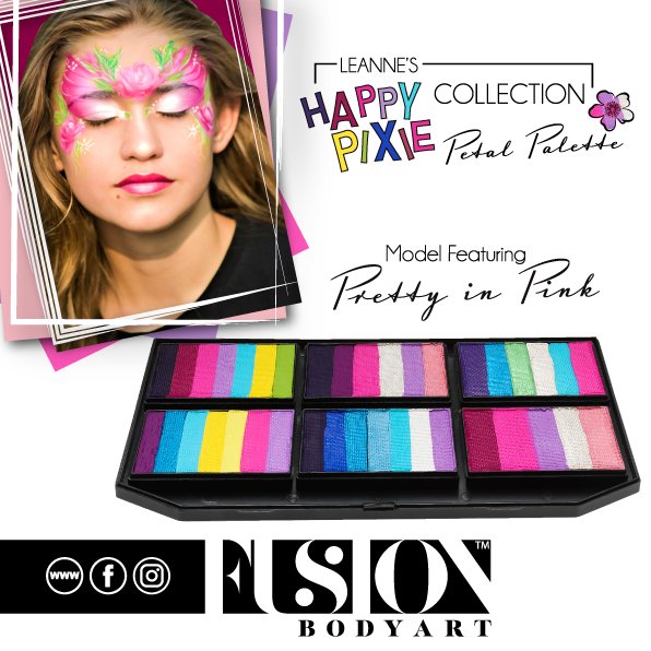 Leanne's Happy Pixie - Petal Palette - Fusion Body Art