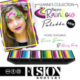 Leanne's Pretty Rainbow Palette - Fusion Body Art