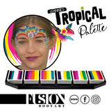 Leanne's Tropical Collection Palette - Fusion Body Art