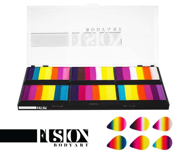 Leanne's Vivid Rainbow - Petal Palette - Fusion Body Art