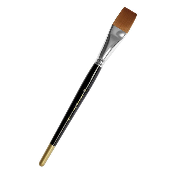 Nat's Gold Edition | Face Painting Brush Brush 3/4 inch Flat Stroke - Fusion Body Art