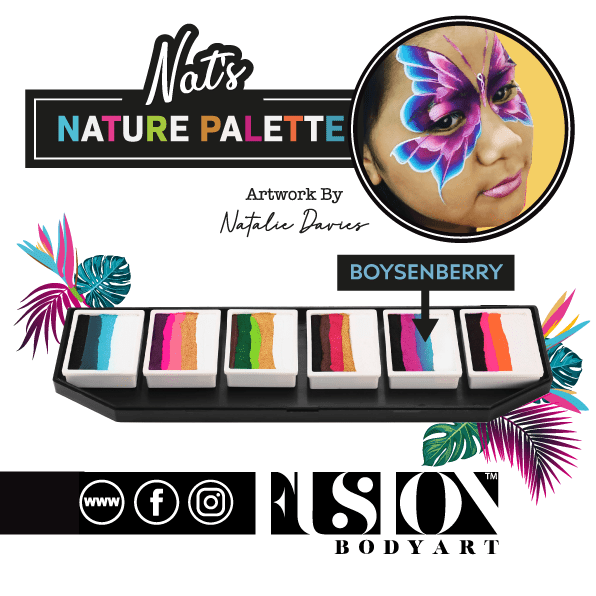 Nat's Nature Palette FX | Split Cake Palette - Fusion Body Art