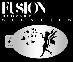 Pixie Fairy Face Paint Stencil - FS11 - Fusion Body Art