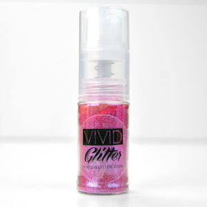 VIVID Glitter | Fine Mist Glitter Spray Pump | Hot Pink 14ml - Fusion Body Art