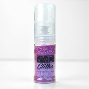 VIVID Glitter | Fine Mist Glitter Spray Pump | Starry Pink 14ml - Fusion Body Art