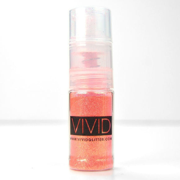 VIVID Glitter | Fine Mist Glitter Spray Pump | Tangerine 14ml - Fusion Body Art
