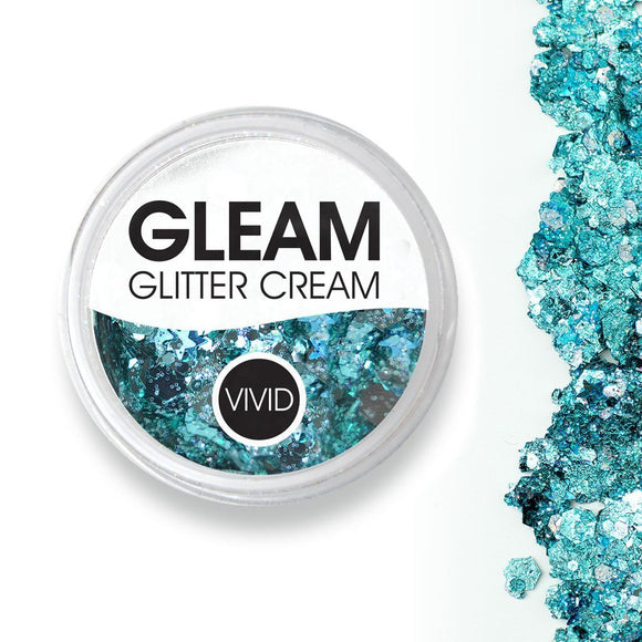 VIVID Glitter | GLEAM Glitter Cream | Angelic Ice 7.5g Jar - Fusion Body Art