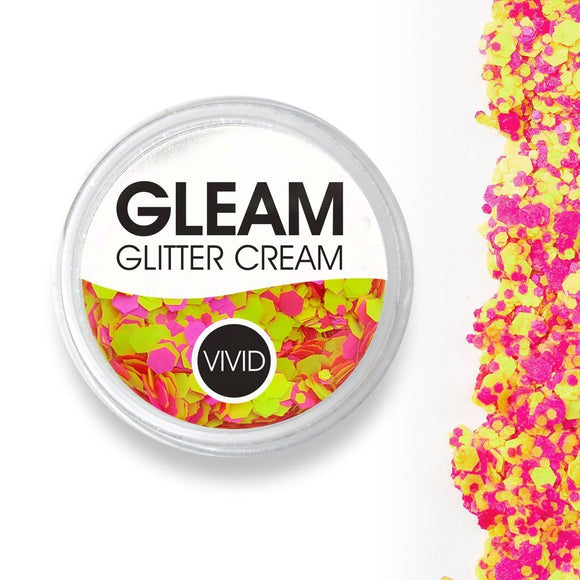 VIVID Glitter | GLEAM Glitter Cream | AntiGravity UV 7.5g Jar - Fusion Body Art