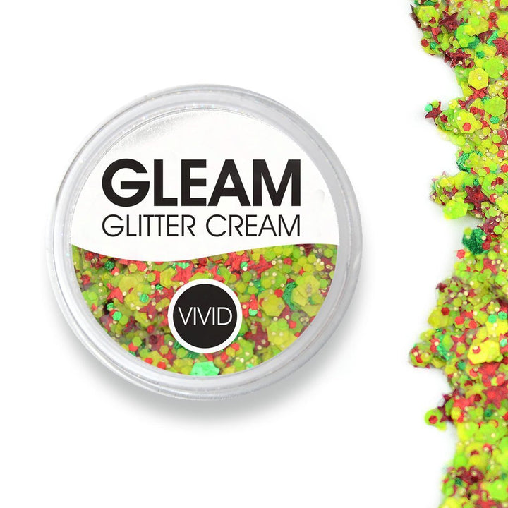 VIVID Glitter | GLEAM Glitter Cream | Carnaval 7.5g Jar - Fusion Body Art