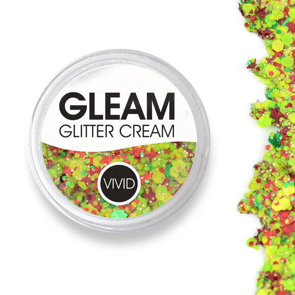 VIVID Glitter | GLEAM Glitter Cream | Carnaval 7.5g Jar - Fusion Body Art