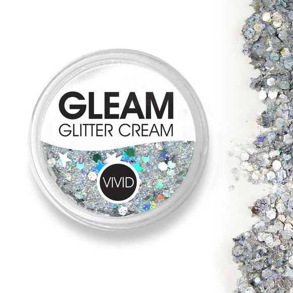 VIVID Glitter | GLEAM Glitter Cream | Heaven 7.5g Jar - Fusion Body Art