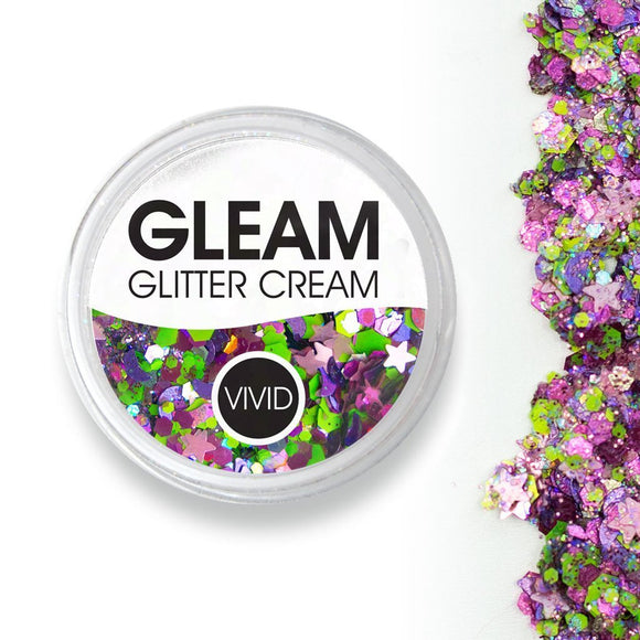 VIVID Glitter | GLEAM Glitter Cream | Maui 7.5g Jar - Fusion Body Art