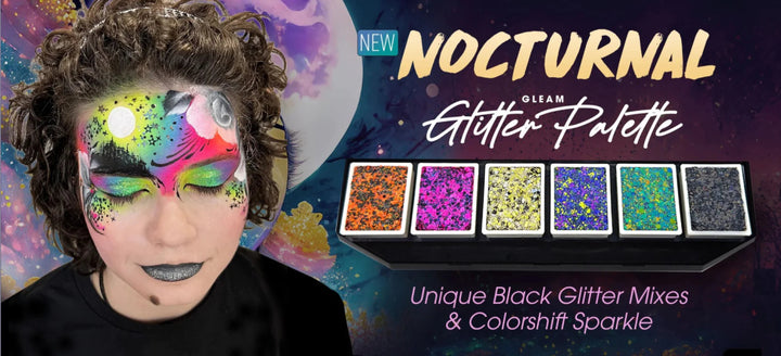 VIVID Glitter | Gleam Glitter Cream | Nocturnal Palette - Fusion Body Art