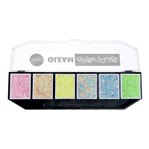 VIVID Glitter | Gleam Glitter Cream | Pastel Glow Palette - Fusion Body Art