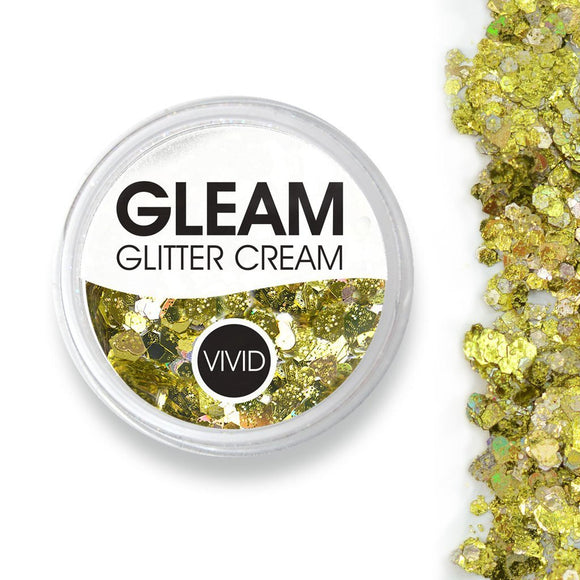 VIVID Glitter | GLEAM Glitter Cream | Treasure 7.5g Jar - Fusion Body Art