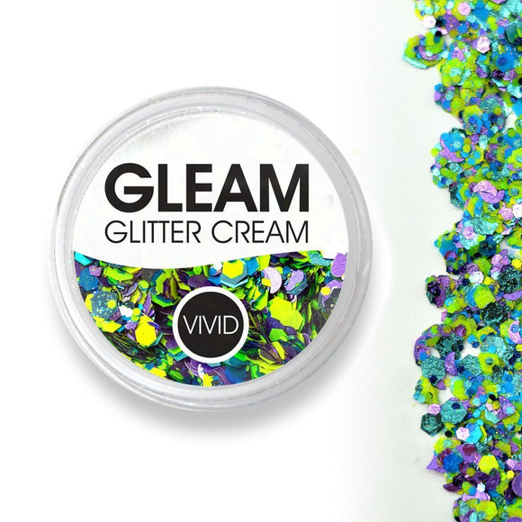 VIVID Glitter | GLEAM Glitter Cream | Wild Bloom 7.5g Jar - Fusion Body Art