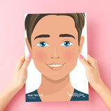 WabbyFun - Face Painting Practice Board | JASON - Fusion Body Art