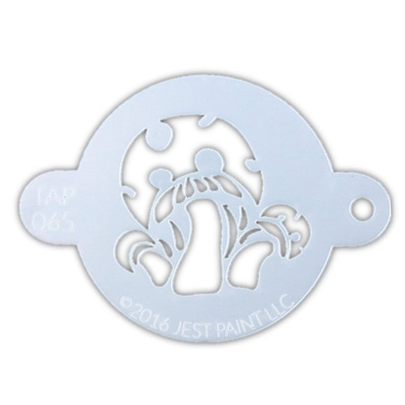 TAP 065 Face Painting Stencil | Mushroom (non-stocked)